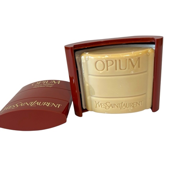 Opium Yves Saint Laurent YSL Body Bath Soap 3.3oz New With Case Perfumed Soap - Picture 1 of 4